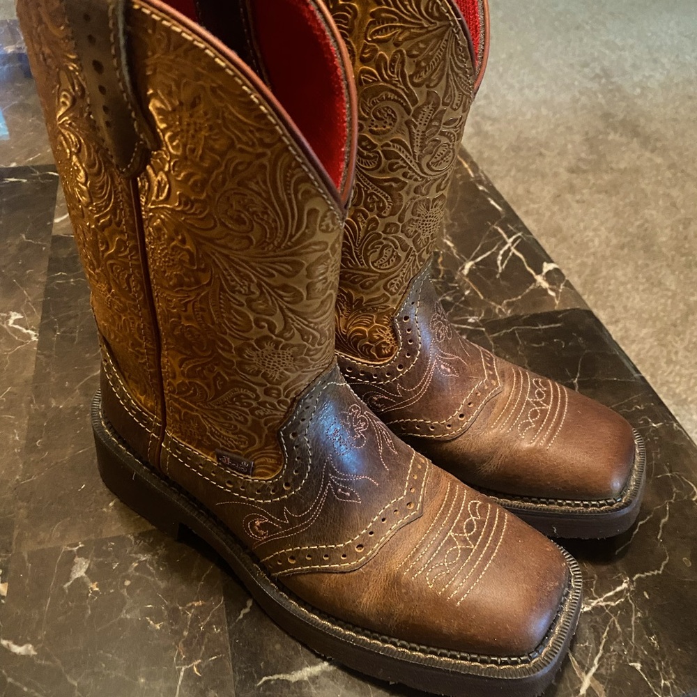 Justin Starlina Western Boot